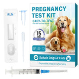 Dog Pregnancy Test 15 min-Accurate and Fast Pregnancy Test Strips Convenient & Disposable Pet Pregnancy Supplies at Home 4Pcs/Kit Suitable for Dogs & Cats