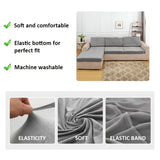 Elastic Sofa Cover with Cushion Protector for Living Room