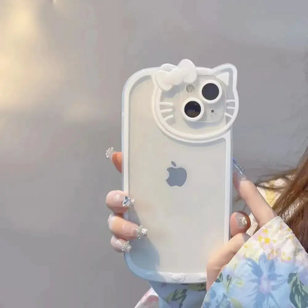 Hello Kitty iPhone 11 Case for Apple 13 - Clear Cartoon